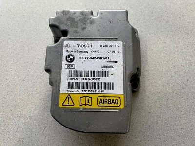 2005-2007 BMW X3 3.0Si E83LCI ~ UNIDADE DE CONTROLE SRS ~ 65773424581 - Imagem 1 de 4