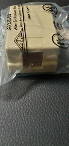 AllenTel 1-port surface mount box / ivory / 10 pcs. - Photo 1/3
