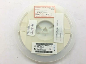 (9,976 PIECE LOT) LMK105BJ683KV-F, TAIYO YUDEN CAP CER 0.068UF 10V X5R 0402 - Picture 1 of 1