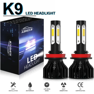 6000K faros LED bombillas de haz bajo para Volvo S60 2005-2015 2016 2017 2018 Foto 1 de 4