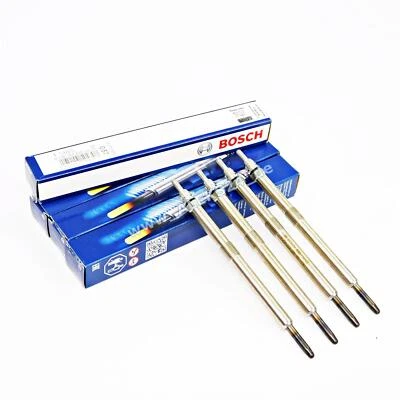 4x Bosch Glow Plugs for Nissan Opel Renault GLP057 2.2 2.5 DTi/CDTi/dCi SET - Image 1 of 4