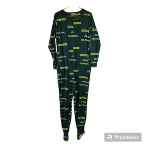 Concepts Sport Damen One Piece Fleece Pyjama mit Füßen Oregon Enten College L - Bild 1 von 6