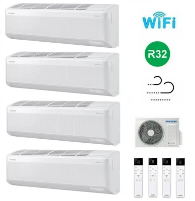 SAMSUNG Wind-Free ELITE S2 3x2,5+1x3,5kW MultiSplit Aussengerät 8kW  Klimaanlage - Bild 1 von 4
