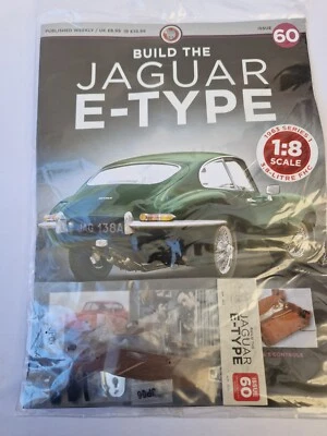 1/8 DEAGOSTINI Costruire il Proprio The Jaguar Auto Numero 60 Inc Parte - Immagine 1 di 2