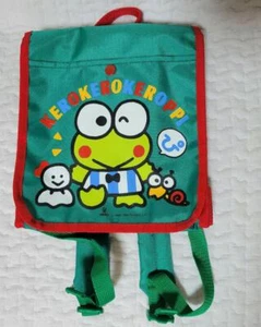 Zaino Sanrio Kerokeroppi Keroppi Vintage Retrò Raro Giappone 1990 - Foto 1 di 9