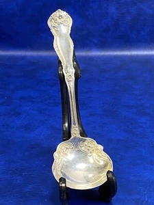 Antik Wm Rogers & Sohn AA Silber Teller Soße Soße Schöpfkelle Löffel Arbutus Muster - Bild 1 von 16