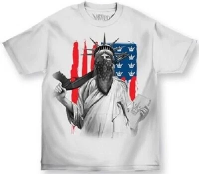 Camiseta Mafioso Clothing Stick Up 2.0 Liberty White Urban Dope Hype - M - Imagem 1 de 3