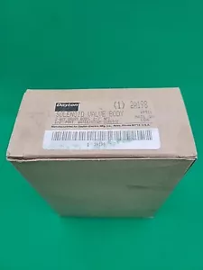 Dayton 2 Way 1/2" Hi Temp Steam Brass Solenoid Valve, 2A198 - Picture 1 of 6