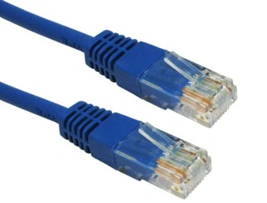 25cm Réseau Cat5E UTP RJ45 Éthernet Cuivre Pur Internet Câble - Photo 1/3