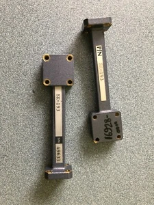 WR 28 WAVEGUIDE TRANSITION ADAPTER 90 DEGREE SK-193 HNL INC 26.5-40 GHZ - Picture 1 of 7