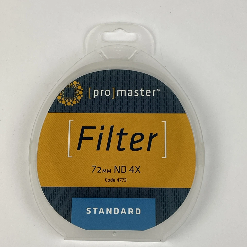Promaster (4773) 72 mm  ND 4X Filter New In Sealed Package - Image 1 of 3