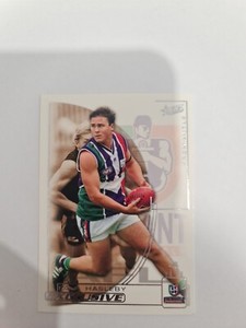 2002 SELECT EXCLUSIVE SPX FREMANTLE PAUL HASLEBY #212 COMMON CARD AFL 
