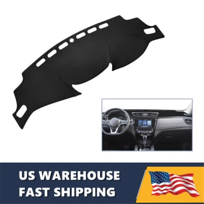 Dashboard Cover Mat Leather Pad Dash Mat For 2014-2019 Nissan X-trail T32  - Image 1 of 4