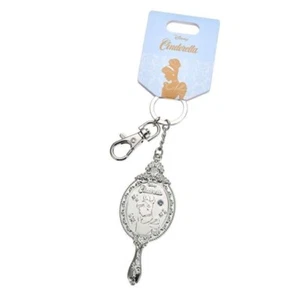 Disney Store WISHING YOU A LOVELY DAY Cinderella Keychain Mirror - Picture 1 of 4