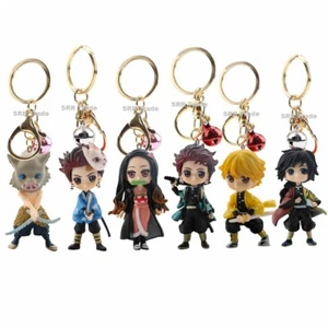 Anime Demon Slayer Kimetsu no Yaiba Llavero 3D Mini Figura con Soporte Regalo - Imagen 1 de 9