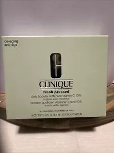 Clinique Fresh Pressed Daily Booster mit reinem Vitamin C 10% - 4er Set Booster - Bild 1 von 4