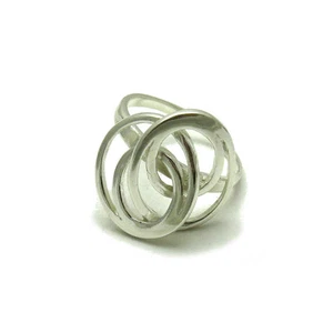Genuine Stylish Stering Silver Ring Stamped Solid 925 Handmade Perfect Quality - Picture 1 of 5