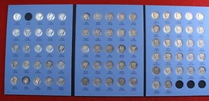 1916-1945 Mercury Dimes Circ New Whitman Folder Book Album missing 16-D MD38 - Picture 1 of 9
