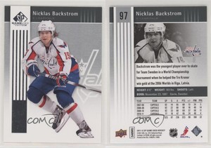 2011-12 SP Game Used Edition Nicklas Backstrom #97