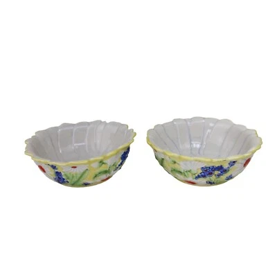 2 Temptaciones Figura Floral Margarita Cereal Bowl Temp Tations 90922 Foto 1 de 4
