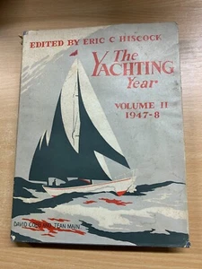 1947 1ST Édition " The Yachting An " Volume 2 1947-48 Grand Livre Cartonné (P5) - Picture 1 of 21