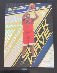 π2022-23 Zion Williamson Panini Revolution Shock Wave Insert 9 Card NM Pelicans - Picture 1 of 2