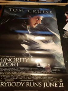 Minority Report 27x40 theatrical movie poster Tom Cruise. Spielberg(233R) - Picture 1 of 13