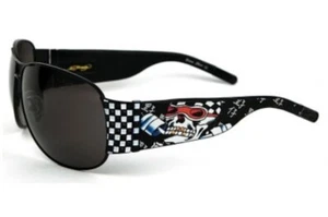 Ed Hardy EHS 019 Speed Kills Sonnenbrille schwarz - Bild 1 von 2