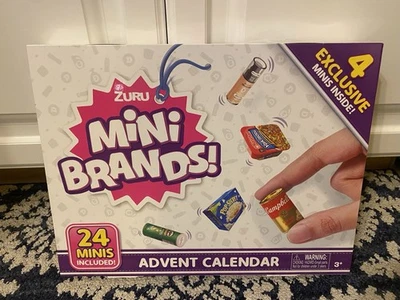 ZURU Mini Brands Advent Calendar 24 Mystery Minis New - Image 1 of 2