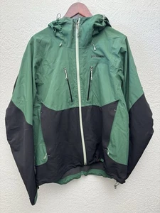 Patagonia Men’s Mixed Guide Hoody Size Large Green Black Waterproof - Picture 1 of 5