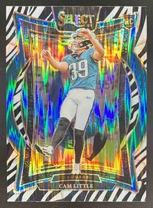 Amortiguador Panini Select Cam Little Concourse Zebra Prizm #49 RC Jaguars 2024 - Imagen 1 de 2