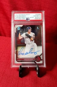 2022 Bowman Draft Chrome Ivan Melendez #CDA-IM PSA 10 GEM MT Auto - Picture 1 of 2