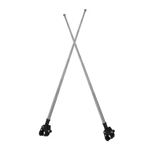 2 Pcs Vehicle Flagpole Man Mount Holder for Bicycle Chair Umbrella - Picture 1 of 12