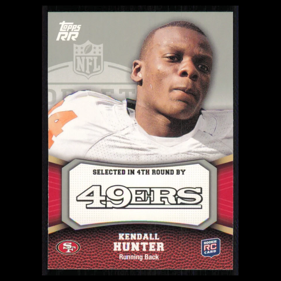 Kendall Hunter Rookie #113 2011 Topps Rising Rookies San Francisco 49ers Card NM - Image 1 of 3