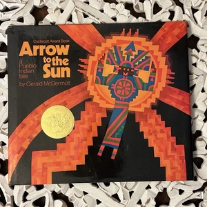 Arrow To The Sun Gerald McDermott Hardcover 1974 1st Edition Pueblo Indians - Imagen 1 de 19
