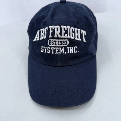 ABF Freight System Inc Men’s Adjustable Hat Navy Blue Cotton Gear For Sports - Image 1 of 4