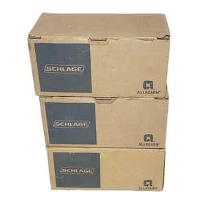 Set of 3 Schlage BE375 V CAM 619 Touchscreen Keyless Deadbolt - Picture 1 of 7