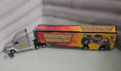 Camión semirremolque Hot Wheels Monster Jam 2008 Maximum Destruction Heavy Duty Foto 1 de 4