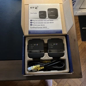 BT Broadband Extender 500 Kit - rozwiązanie Powerline od ekspertów ds. Szerokopasmowych - Zdjęcie 1 z 5