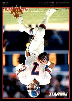 1993 Pinnacle - Men of Autumn John Elway #7 - Image 1 of 2