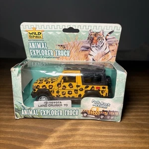 Wild Republic Animal Explorer Truck Toyota Land Cruiser 70 Die-Cast 2004 Neu in Verpackung  - Bild 1 von 11