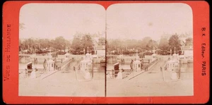 Photographie stéréoscopique PONT DU ROI ROTTERDAM vers 1880 - Picture 1 of 1