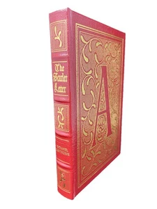THE SCARLET LETTER Nathaniel Hawthorne Easton Press Collector's Edition Leather - Picture 1 of 8
