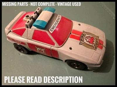 Transformers G1 1987 SIREN Figure Headmaster Hasbro Takara MISSING PARTS - Used - Image 1 of 4