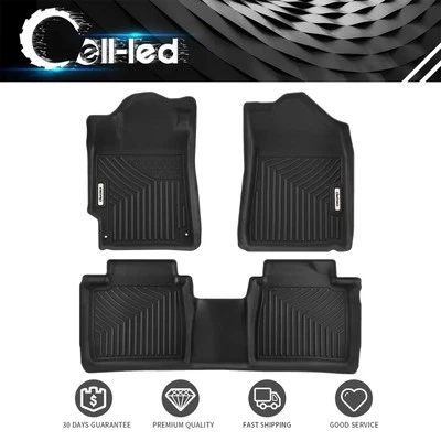 3D Molded Floor Mats Liner for 2011-2007 Toyota Camry TPE Carpet All Weather Foto 1 de 4