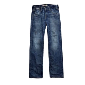 Jeans Levis 504 W29 L32 uomo blu scuro regular taglio dritto vintage denim (F) - Foto 1 di 8