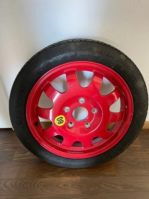 Reserverad Ersatzrad Notrad NEU Porsche 911 996 mit schwarzer Abdeckhülle - Bild 1 von 4