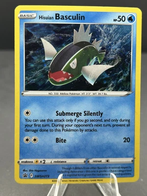 Hisuian Basculin SWSH273 SWSH: Sword & Shield Promo Cards Holo - Image 1 of 2