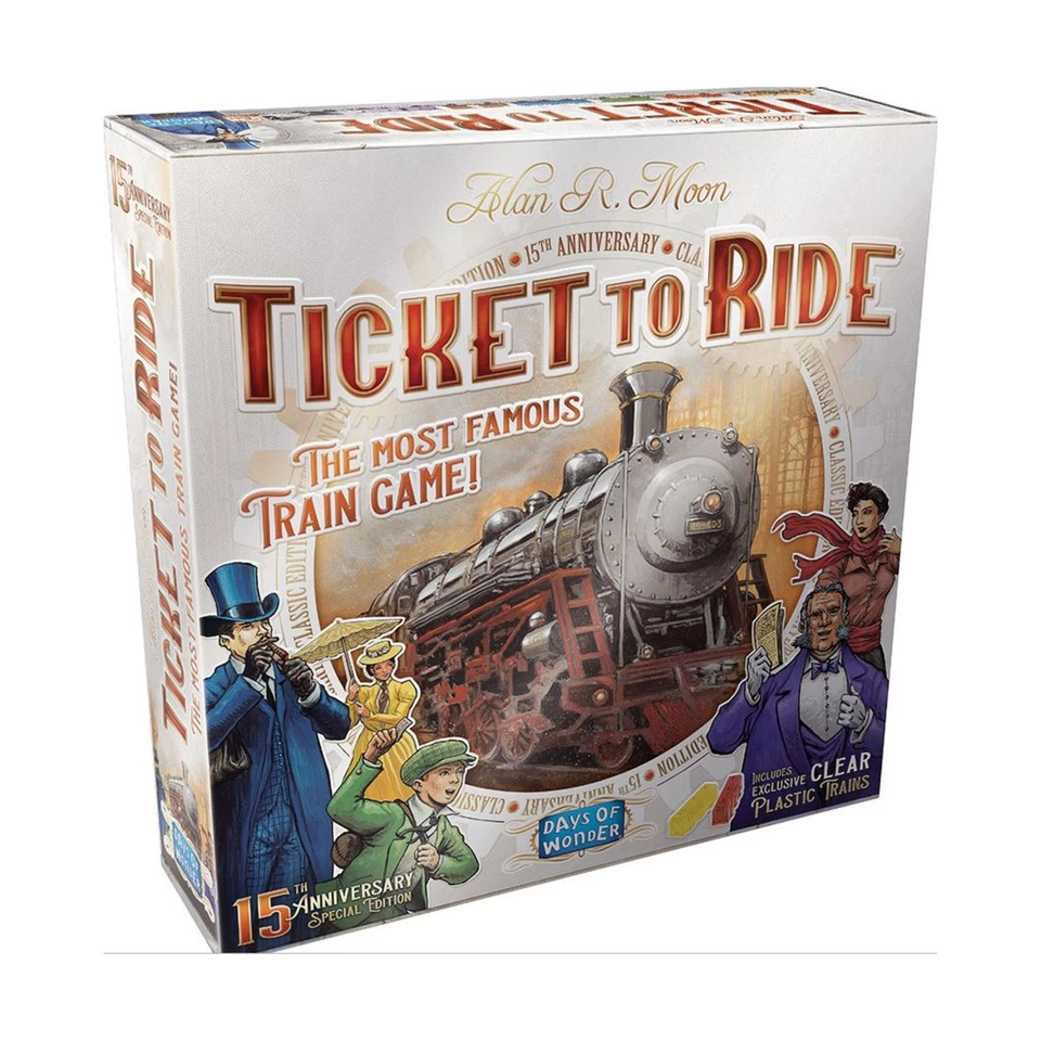 Days of Wonder Ticket To Ride (15th Aniversario Ed) Caja VG NM - Imagen 1 de 1