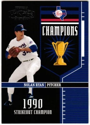 2004 Playoff Honors - Champions #C-8 Nolan Ryan 0174/1990 - Image 1 of 2